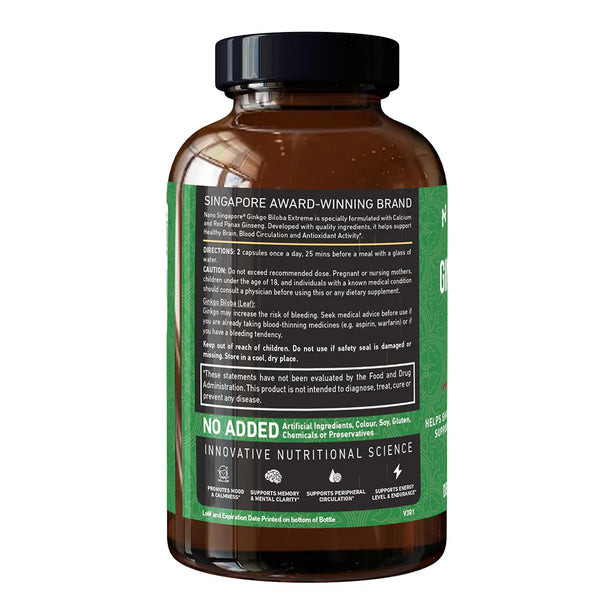 Ginkgo Biloba Extreme - 60ct