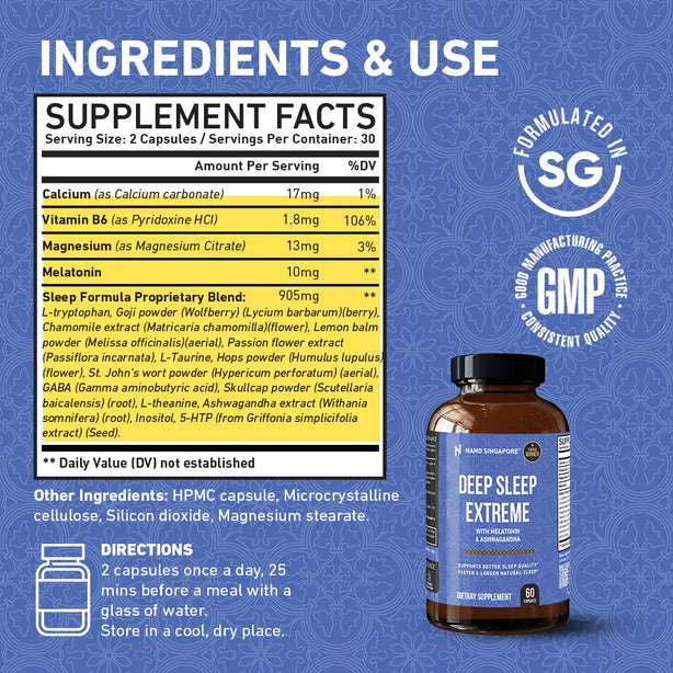 Deep Sleep Extreme - 60ct