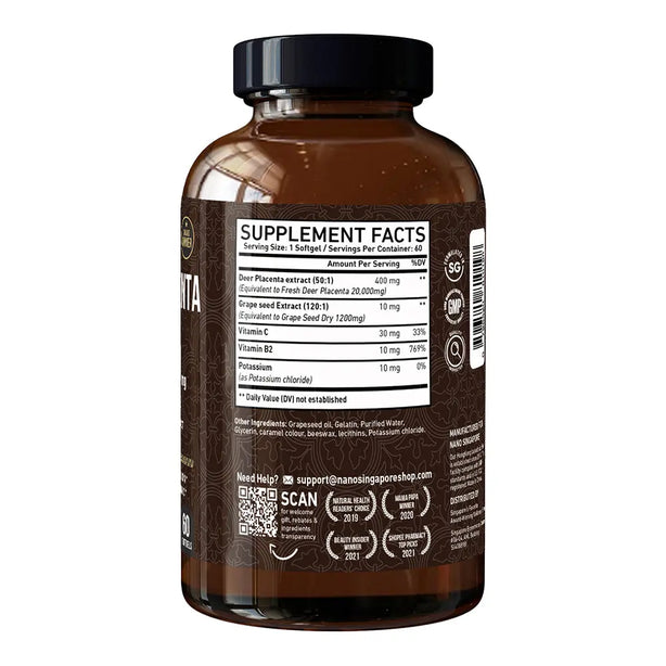 [CLEARANCE SALE] Deer Placenta Prestige - 60ct (EXP. DEC. 2025)