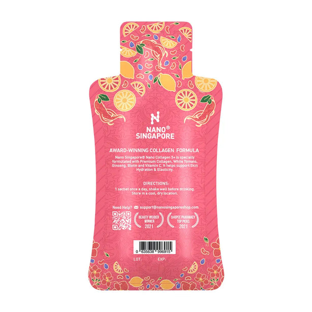 Nano Collagen 5+ Drink - 30ml / 15 Sachets