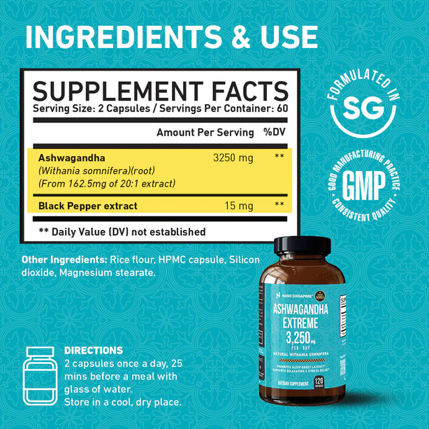 Ashwagandha Extreme - 120ct