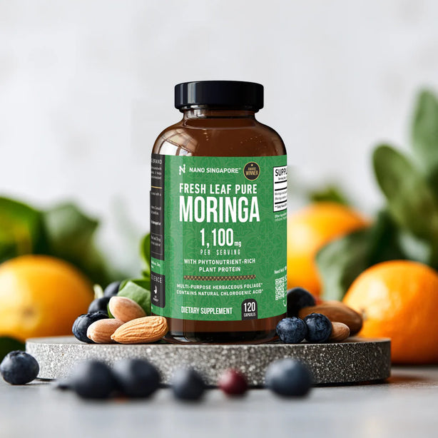 Fresh Leaf Pure Moringa 1,100mg - 120ct