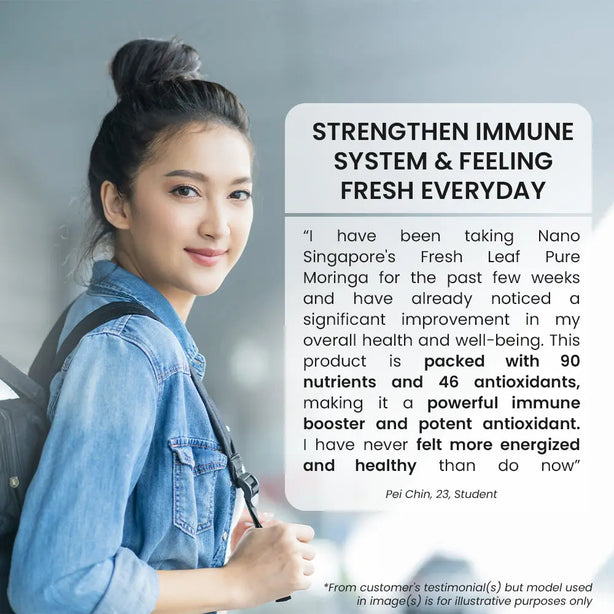 Fresh Leaf Pure Moringa 1,100mg - 120ct