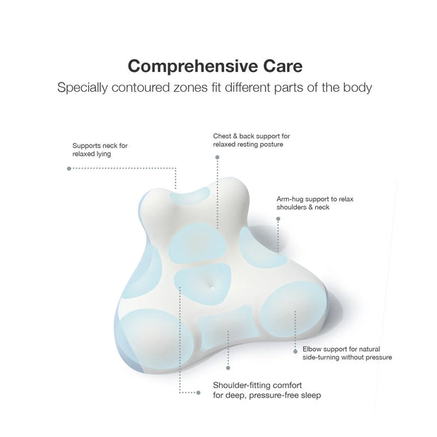 Bellami Plus Tech Series Dream Memory Foam Pillow - Advanced Comfort & Support