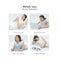 Bellami Plus Tech Series Dream Memory Foam Pillow - Advanced Comfort & Support