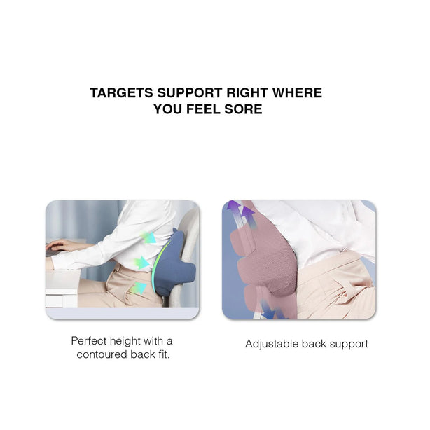 Bellami Plus Mbrace Comfort Set - Lumbar Support & Seat Cushion