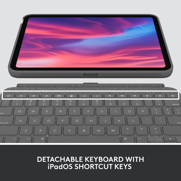 Logitech Rugged Folio Keyboardb Case Ipad 10.9 10Th Gen