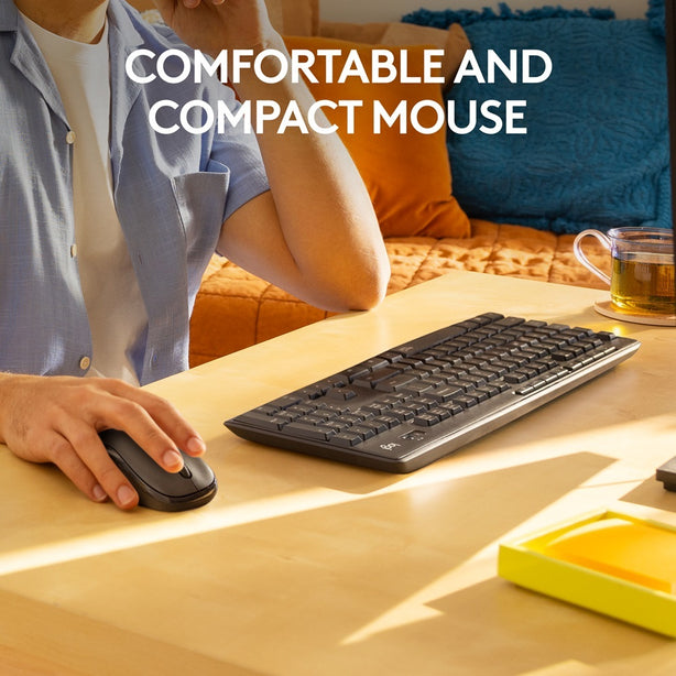 Logitech MK295 Silent Wireless Keyboard Mouse Combo