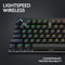 Logitech Pro X Tkl Lightspeed Gaming Keyboard Black (Gx-Brown)