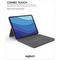 Logitech Combo Touch Backlit Keyboard Case With Trackpad For iPad Pro 12.9-Inch (5th / 6th Gen)
