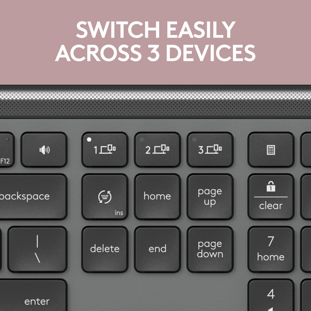 Logitech Signature K950 Wireless Keyboard Graphite