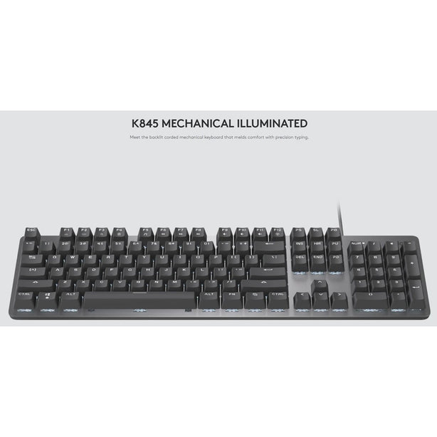 Logitech K845 Mechanical Illuminated Brown Switch Keyboard