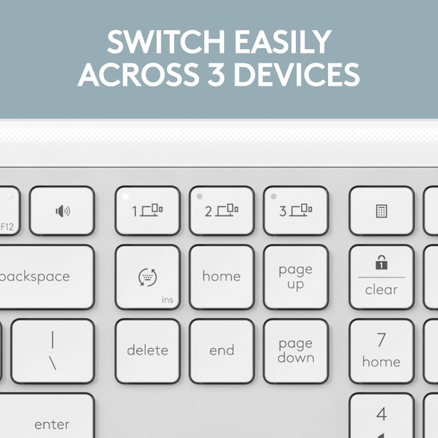 Logitech Signature K950 Wireless Keyboard Offwhite