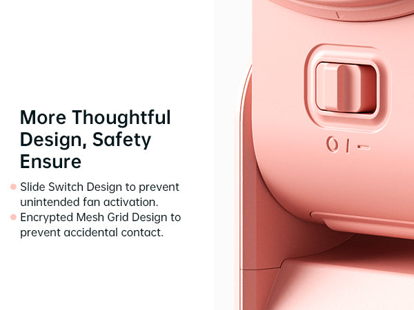 JISULIFE HANDHELD FAN LIFE7 5000MAH-PINK