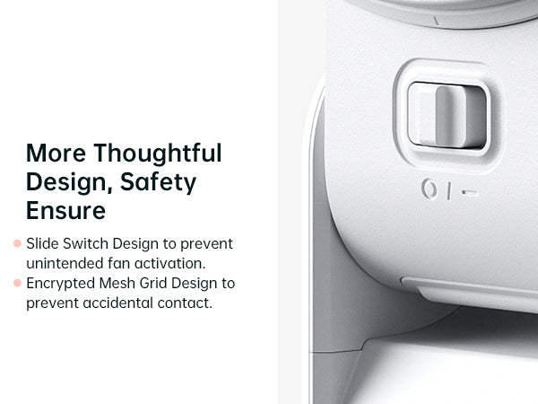 JISULIFE HANDHELD FAN LIFE7 5000MAH-LIGHT GREY