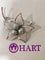 HART Five-Petals Three-Pearls Gold Silver Floral Pin Brooch Series