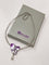HART Purple Orchid Leaf-Shaped Choker & Earrings Series