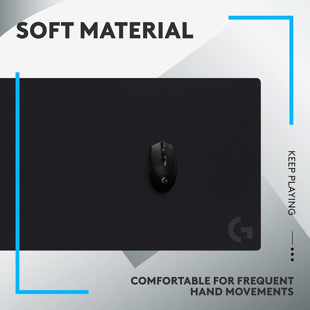 Logitech G840 Xl Black Cloth Gaming Mousepad