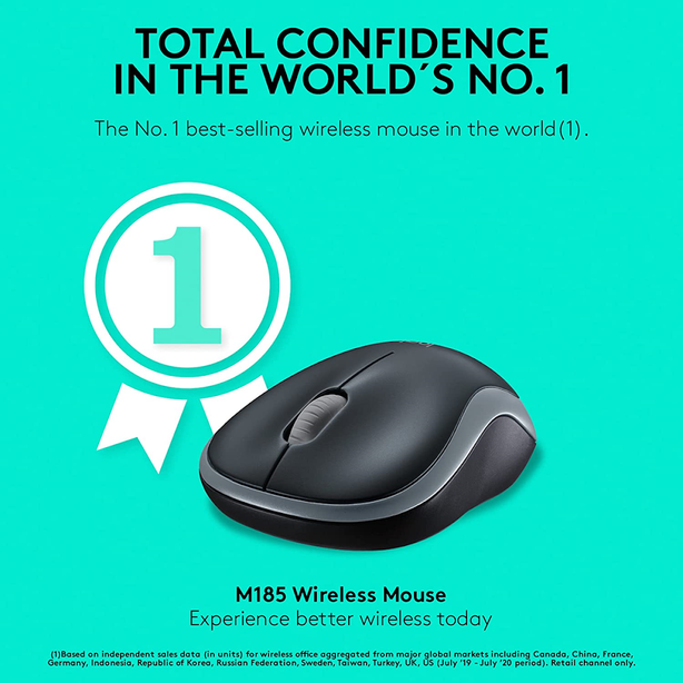 Logitech M185 Wireless Mouse