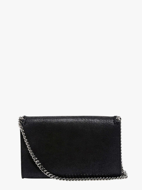 Stella Mccartney Falabella Wallet Shaggy Deer crossbody bag - Nero