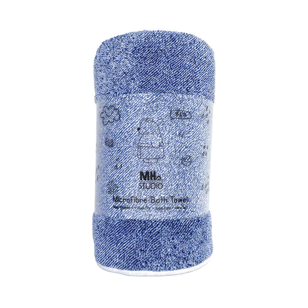 Milton Home Studio Microfibre Bath Towel, Hiden