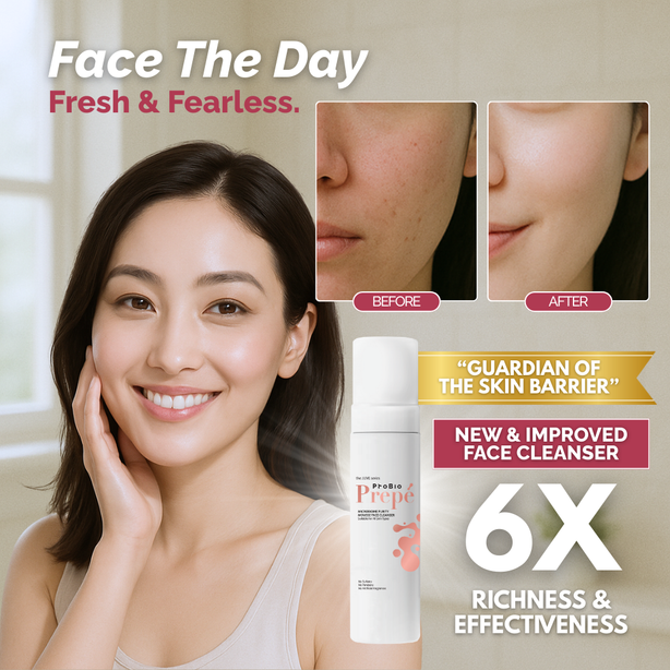 Probio Prepe Mousse Face Cleanser and Make-up Remover 120ml