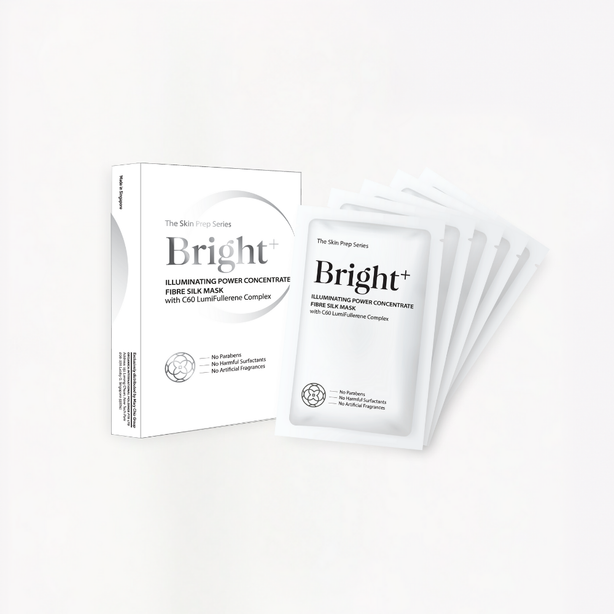 Bright+ Illuminating Power Concentrate Fibre Silk Mask 25gm * 5pcs