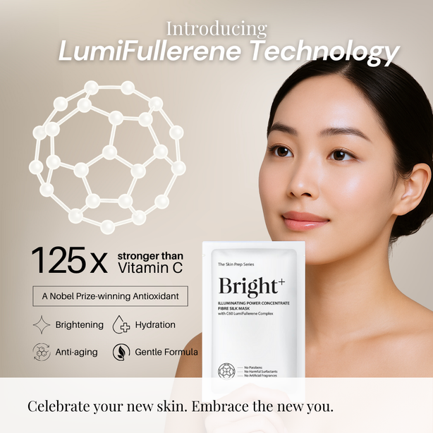 Bright+ Illuminating Power Concentrate Fibre Silk Mask 25gm * 5pcs