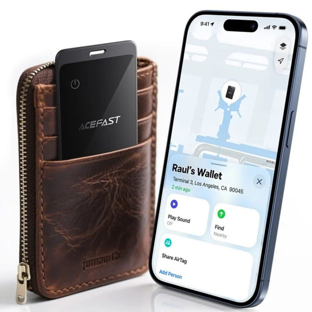 Acefast S3 Metal Card Positioning Device Single - Metal Gray