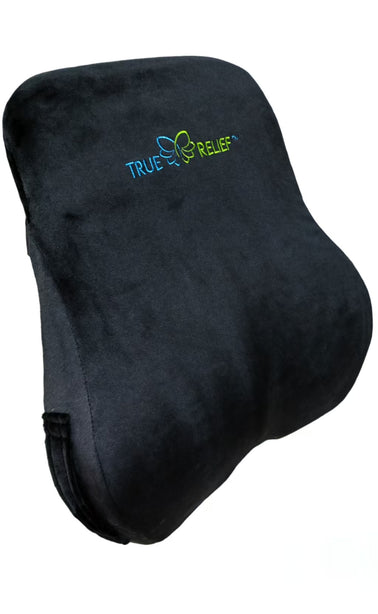 True Relief Ortho-Memory Foam Back & Lumbar Support Cushion