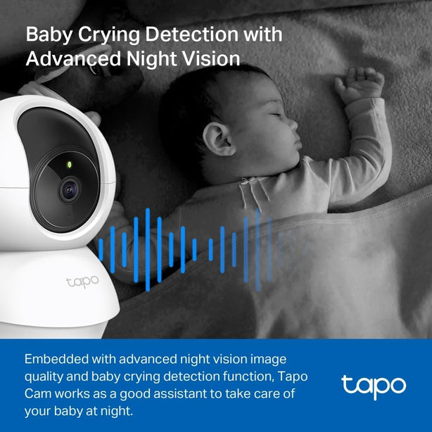 Tp Link Tapo C210 Pan/Tilt Home Security Wi-Fi 3Mp Camera