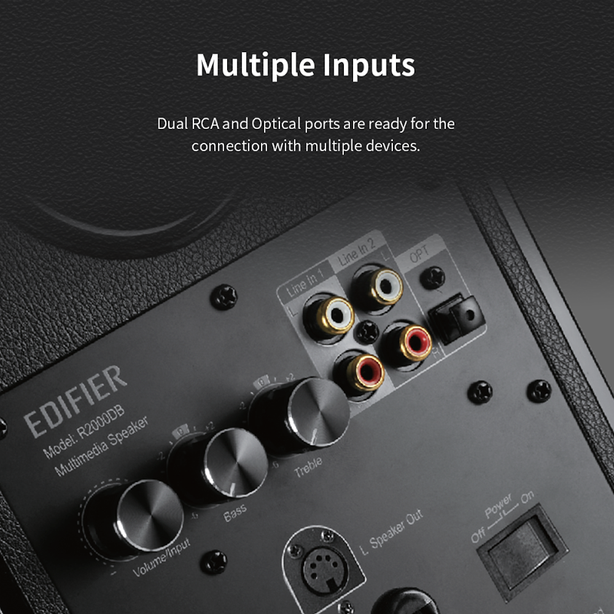 Edifier Bookshelf R2000Db Bluetooth 120W
