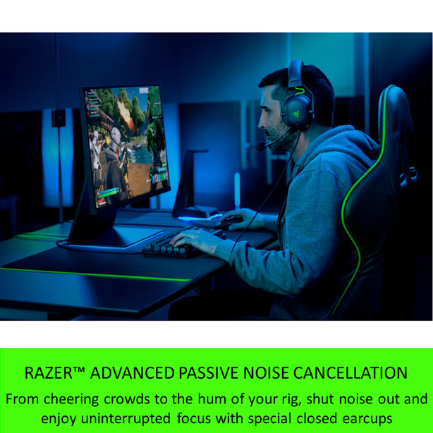 Razer BlackShark V2 - Wired Gaming Headset + USB Sound Card