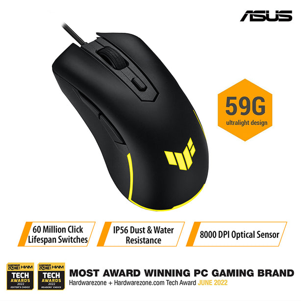 Asus TUF Gaming M3 Wired RGB Gaming Mouse