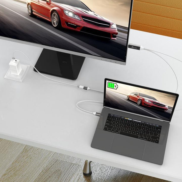 J5Create USB Type-C to 4K HDMI Cable with PD 100W pass-through