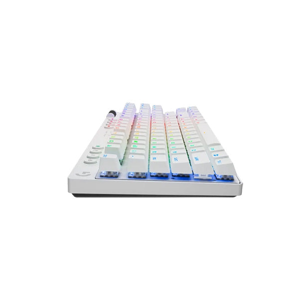 Logitech Pro X Tkl Lightspeed Gaming Keyboard White (Gx-Brown)