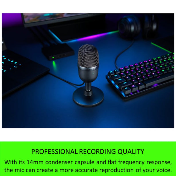 Razer Seiren Mini - Ultra Compact Condenser Microphone