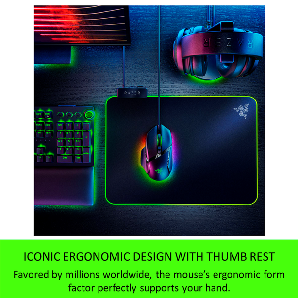 Razer Basilisk V3 - Ergonomic Wired Gaming Mouse