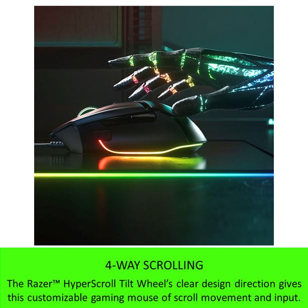 Razer Basilisk V3 - Ergonomic Wired Gaming Mouse