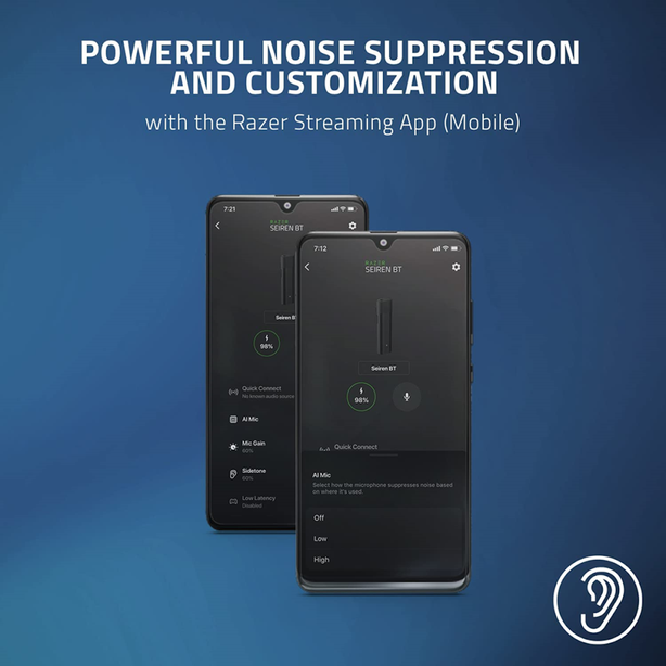 Razer Seiren Bt-Bluetooth Mic For Mobile Streaming