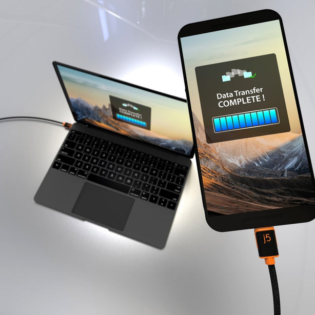 J5Create USB C To USB Type C SYNC And Charge Cable 1.8M/ 60W