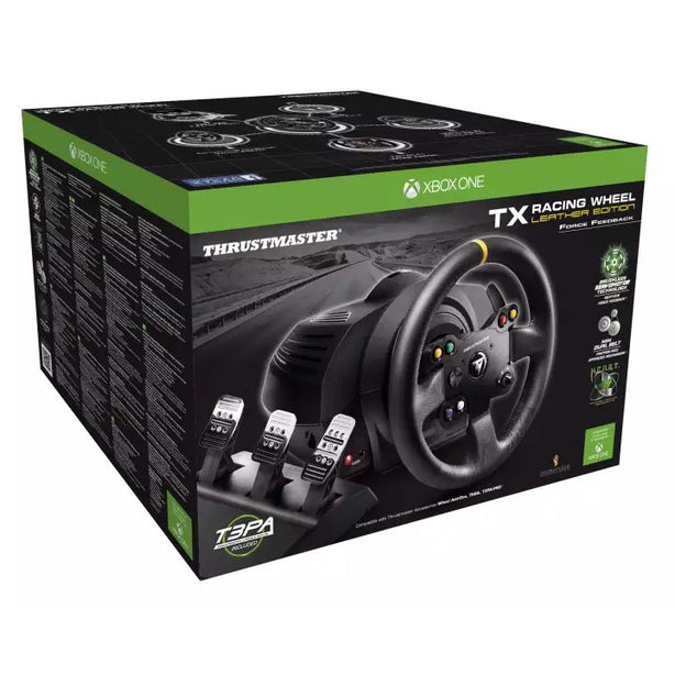 Thrustmaster Tx Rw Leather Edition Official Xbox One™ Licensed [ Windows Os/ Xbox One™ ]
