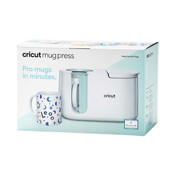Cricut Mug Press | Heat Press for Mugs | Infusible Ink | Dishwasher-safe | 1 Year Warranty