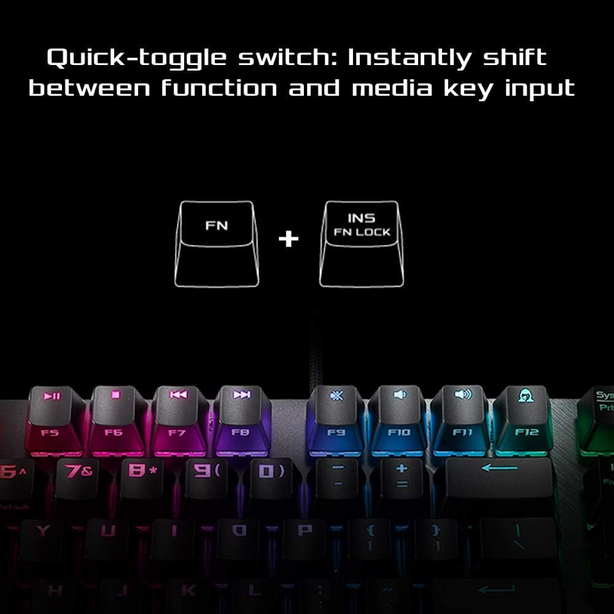 Asus ROG Falchion Wireless NX RGB Keyboard Red Switch