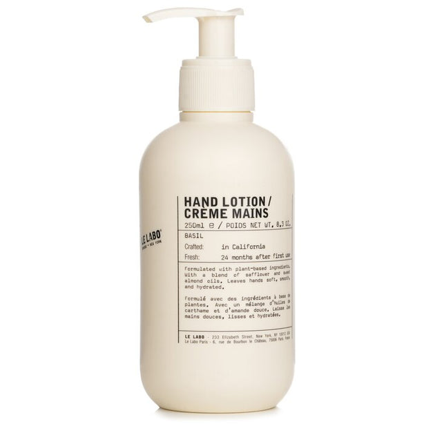 Basil Hand Lotion - 250ml/8.3oz