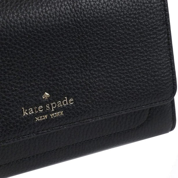 Kate Spade Harlow Wallet On a String in Black