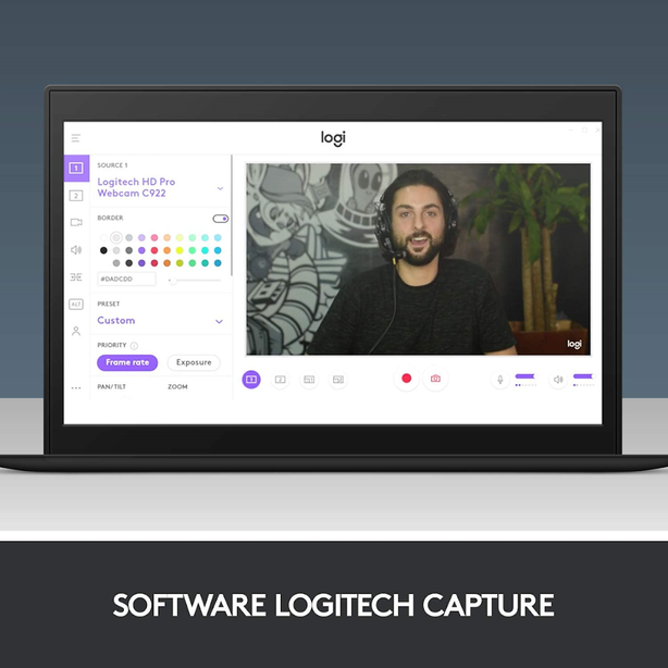 Logitech C922 Pro HD Stream Webcam