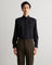 Alexander & Sons, Black Twill, Long Sleeve Shirt