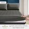 Long-Staple Cotton Bed Sheet – 1200TC Dobby Dark Grey