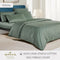Long-Staple Cotton Bed Sheet – 1200TC Dobby Basil Green